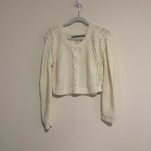 Twelfth street by Cynthia Vincent cropped sweater
